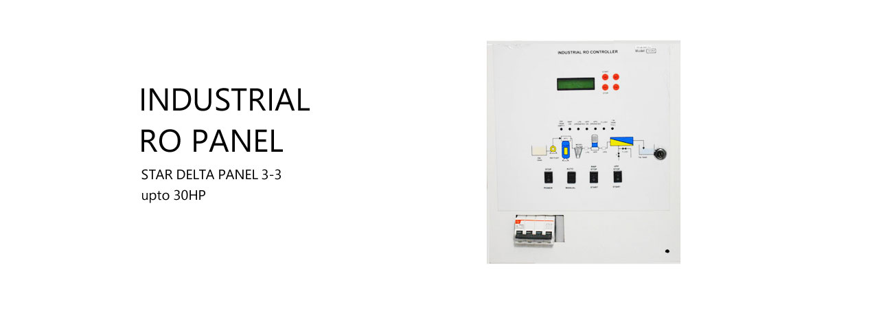 Industrial RO Panel Star Delta Panel